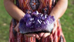 Amethyst cluster
